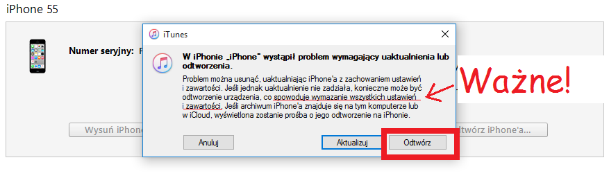 wyłączanie kodu blokady w iphone
