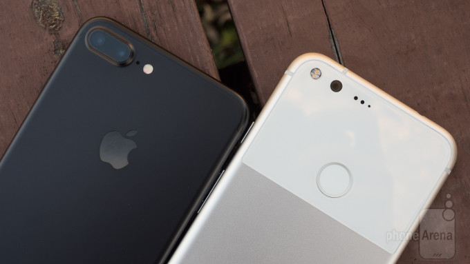 pixel xl i iphone 7 plus