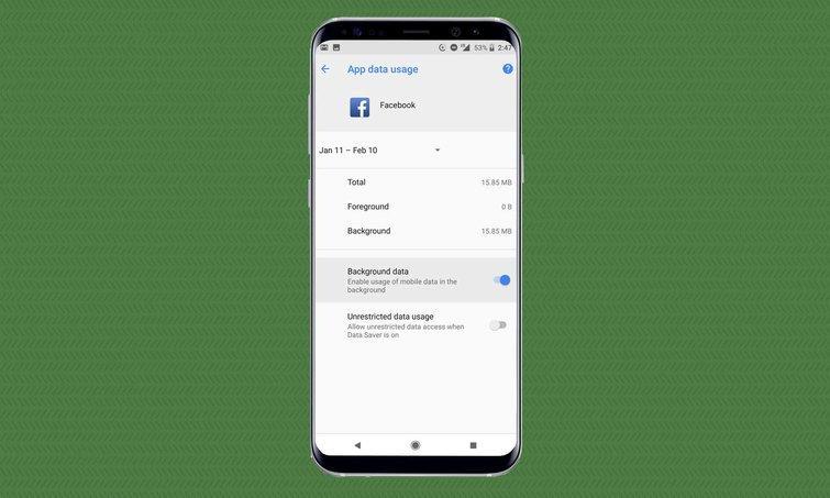 wyłączanie aplikacji w tle w android oreo