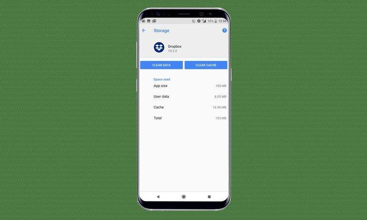 czyszczenie pamięci podręcznej android oreo