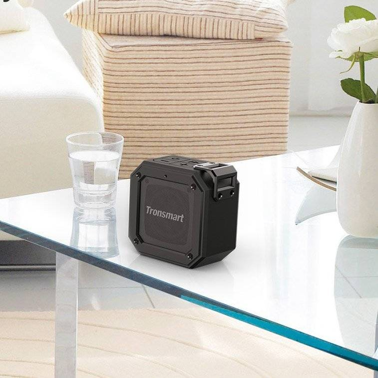 tronsmart element groove bluetooth speaker black