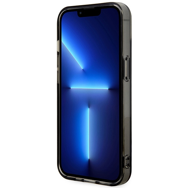 Etui BMW BMHMP13MHGPK iPhone 13 / 14 / 15 6.1" szary/grey Pattern MagSafe Case