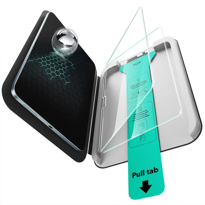 SZKŁO HARTOWANE ESR ULTRAFIT TEMPERED GLASS 2-PACK IPAD AIR 13” 1 / 2 / 2024-2025 CLEAR