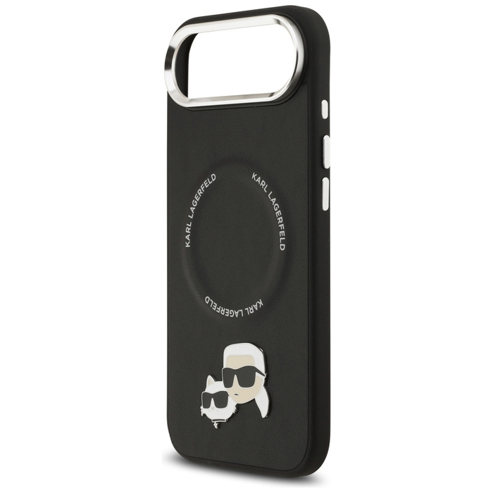 Etui Karl Lagerfeld Karl & Choupette     Pins MagSafe do iPhone Air czarny