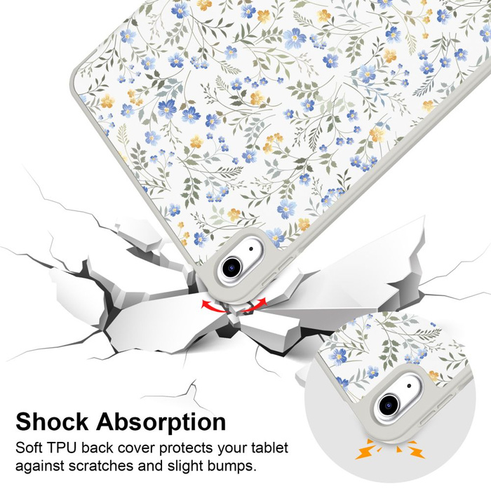TECH-PROTECT SC PEN IPAD 10.9” 10 / 2022 / 11” 11 / 2025 SPRING FLOWERS