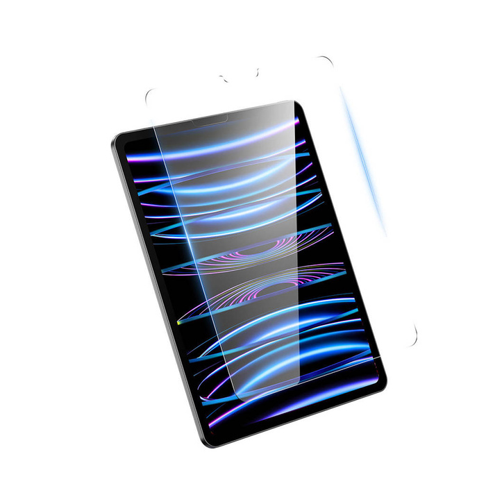 Szkło hartowane Baseus Crystal do iPad Pro 12.9'' (2018 / 2020 / 2021 / 2022) + zestaw montażowy - przezroczyste