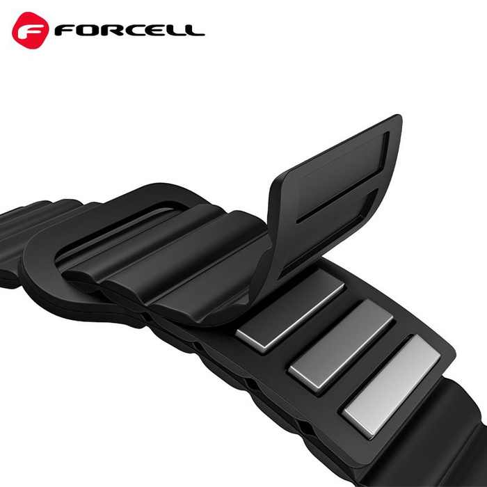 FORCELL F-DESIGN FX8 pasek do XIAOMI Mi Band 8 czarny