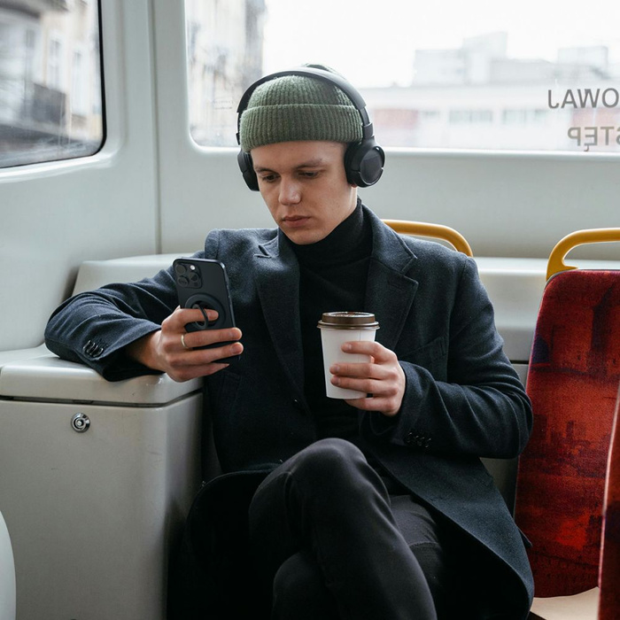 UCHWYT NA PALEC SPIGEN NANO POP MAGSAFE PHONE RING COCONUT BEIGE