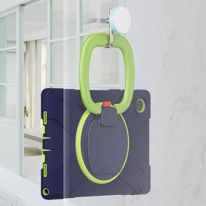 Etui Tech-Protect X-Armor Samsung Galaxy Tab A8 10.5 X200 / X205 Navy/lime