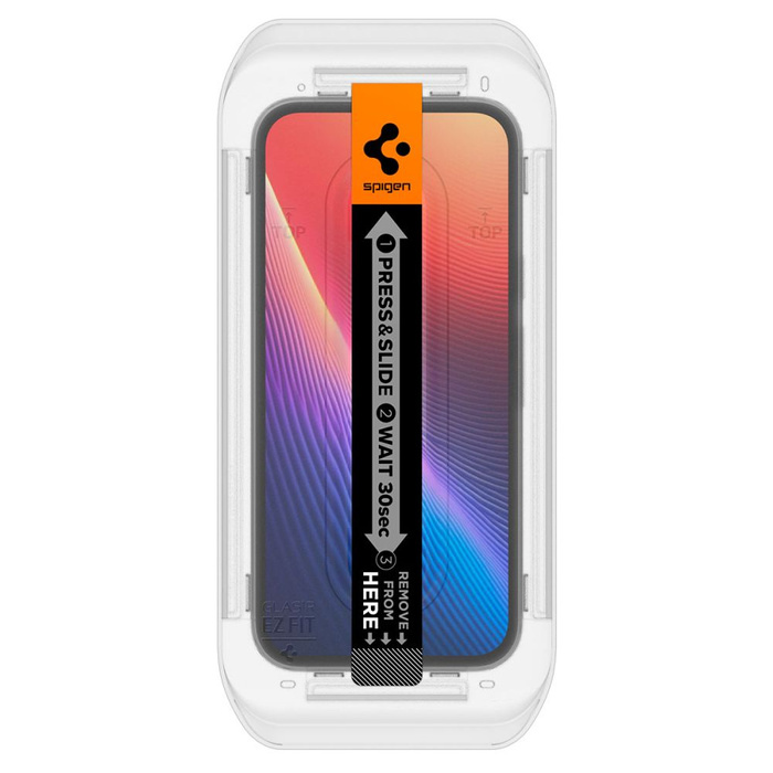 SZKŁO HARTOWANE SPIGEN GOOGLE PIXEL 9A GLAS.TR ”EZ FIT” 2-PACK CLEAR