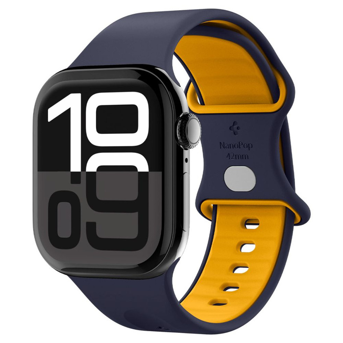 PASEK SPIGEN APPLE WATCH 6 / 7 / 8 / 9 / 10 / SE (40 / 41 / 42 MM) NANO POP BLUEBERRY NAVY