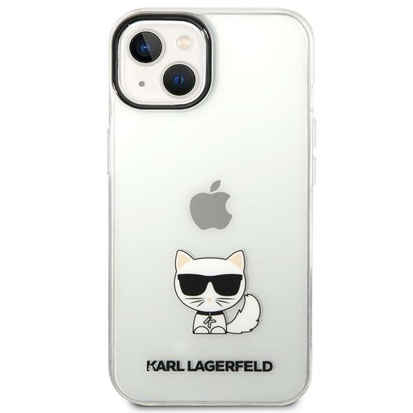 Etui KARL LAGERFELD Apple iPhone 14 Plus Choupette Body Bezbarwny Hardcase