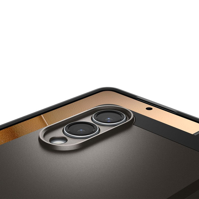 ETUI SPIGEN SAMSUNG GALAXY S25 EDGE TOUGH ARMOR MAGSAFE GUNMETAL