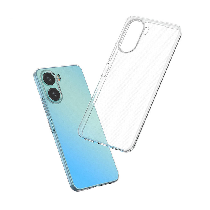 Etui Ultra Clear 0.5mm etui do Vivo Y16 / Vivo Y02s cienki pokrowiec przezroczyste Case