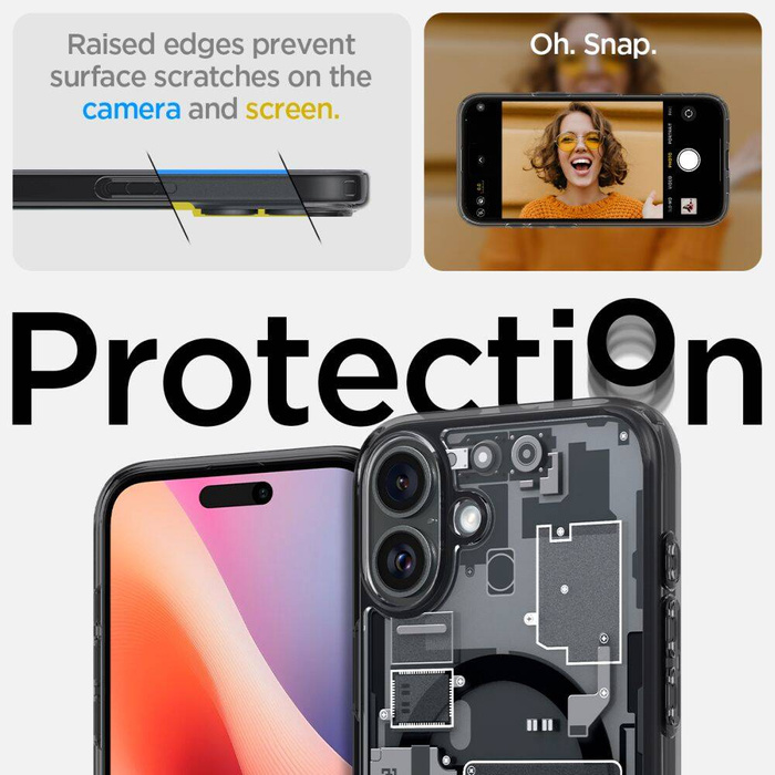 Etui iPhone 16 Spigen Ultra Hybrid Mag Magsafe Zero One