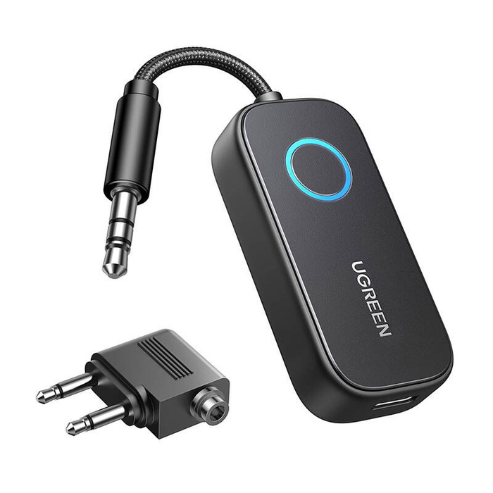Odbiornik i nadajnik Bluetooth 5.3 Ugreen CM671 mini jack 3.5mm 300mAh
