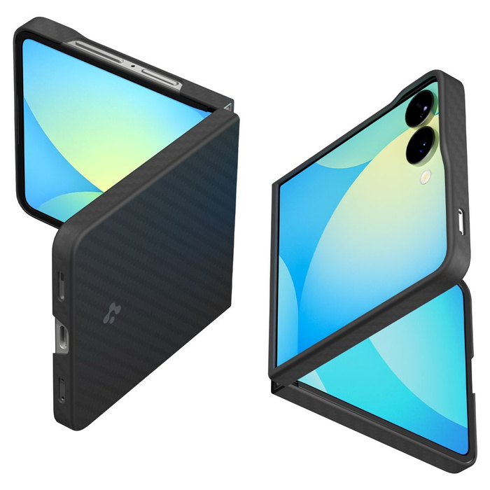 ETUI SPIGEN SAMSUNG GALAXY Z FLIP 7 AIRSKIN ARAMID CZARNE