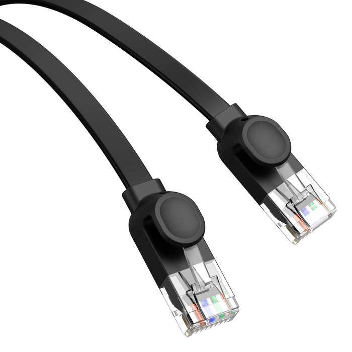 Kabel sieciowy Baseus Ethernet RJ45, Cat.6, 30m (czarny)