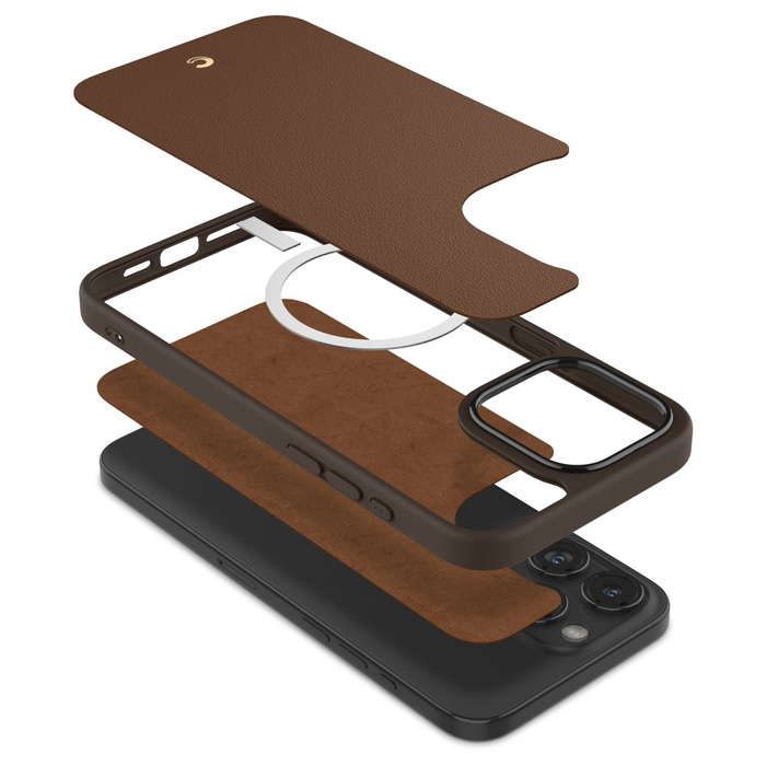 Etui iPhone 15 Pro Max Spigen Cyrill Kajuk Mag Magsafe Saddle Brown Case