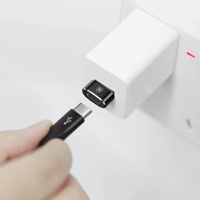 Baseus adapter przejściówka ze złącza USB Type-C na USB czarny (CAAOTG-01)