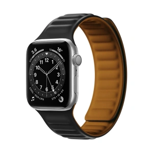 Pasek magnetyczny Magnetic Strap opaska bransoleta do Apple Watch 38 / 40 mm - czarny