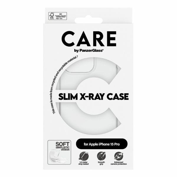 CARE by PanzerGlass Slim X-Ray Case iPhone 15 Pro 6,1" przezroczysty/transparent 1434