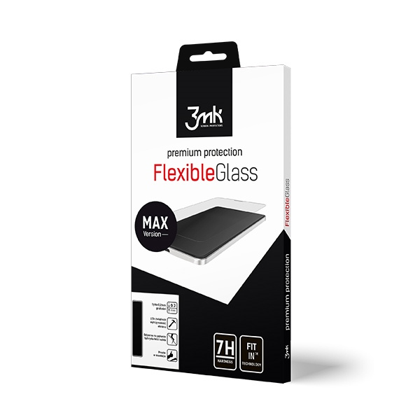 Szkło Hybrydowe 3MK FG MAX do iPhone 7 8 Plus Black