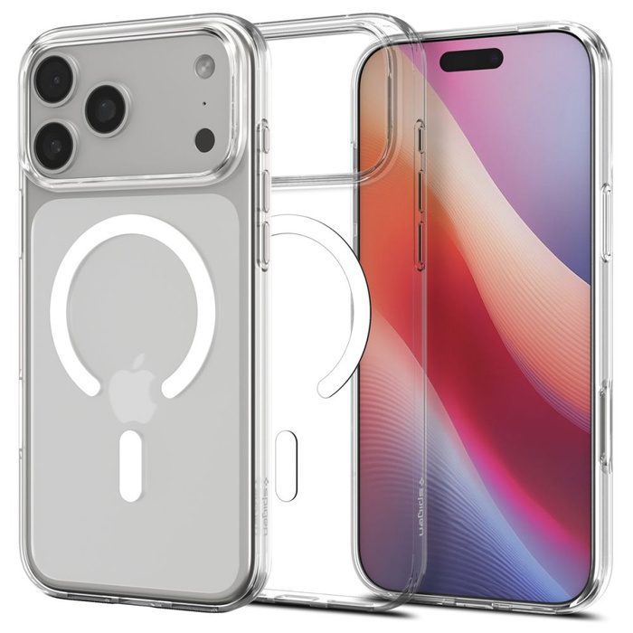 SPIGEN LIQUID CRYSTAL MAG MAGSAFE IPHONE 17 PRO CLEAR/WHITE