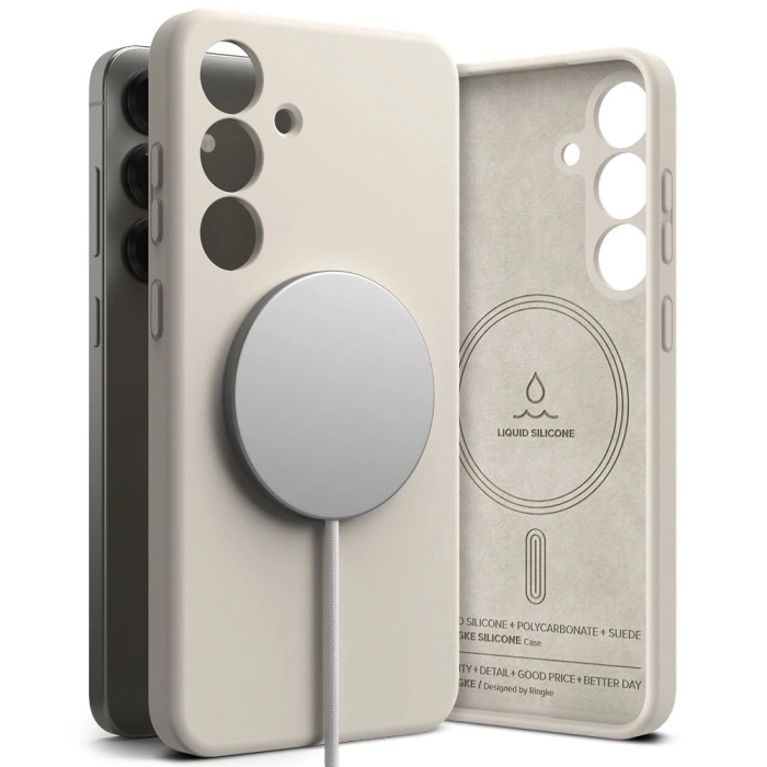 Etui RINGKE SILICONE MAGNETIC MAGSAFE GALAXY S25+ PLUS STONE