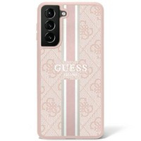 Etui Guess GUHCS23SP4RPSP S23 S911 różowy/pink hardcase 4G Printed Stripe Case