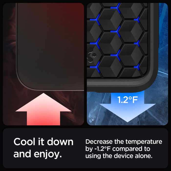 Etui iPhone 15 Pro Max Spigen Cryo Armor Cryo Blue