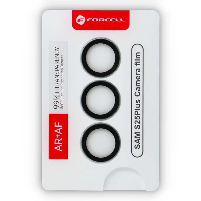 Szkło hartowane na aparat do Samsung S25 Plus Forcell Premium miętowe 0INT