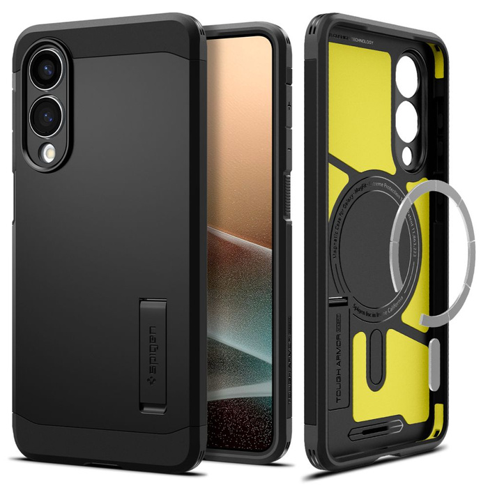 ETUI SPIGEN SAMSUNG GALAXY S25 EDGE TOUGH ARMOR MAGSAFE CZARNE