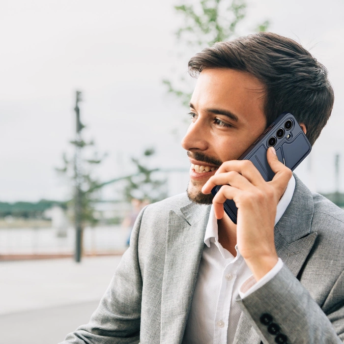 Etui Dux Ducis Rafi ll Mag do Samsung Galaxy S24 Plus - niebieskie