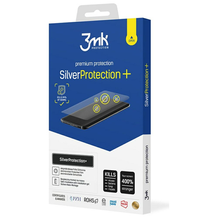 3MK Silver Protect+ Samsung Galaxy A70 Folia Antymikrobowa montowana na mokro
