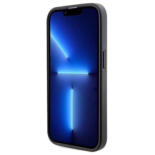 Etui Guess GUHMP15LP4RPSK iPhone 15 Pro 6.1" czarny/black hardcase 4G Printed Stripes MagSafe Case