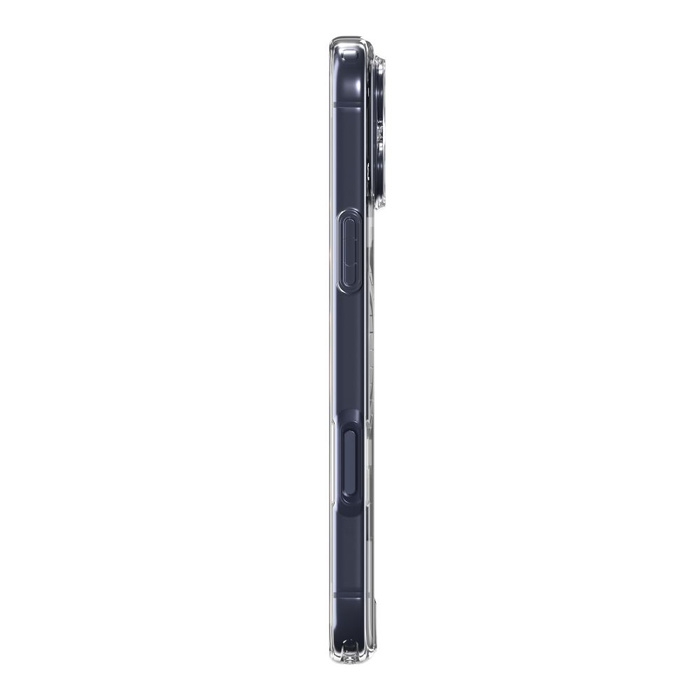 ETUI SPIGEN IPHONE 17 PRO MAX ULTRA HYBRID MAG MAGSAFE CLEAR/DEEP BLUE