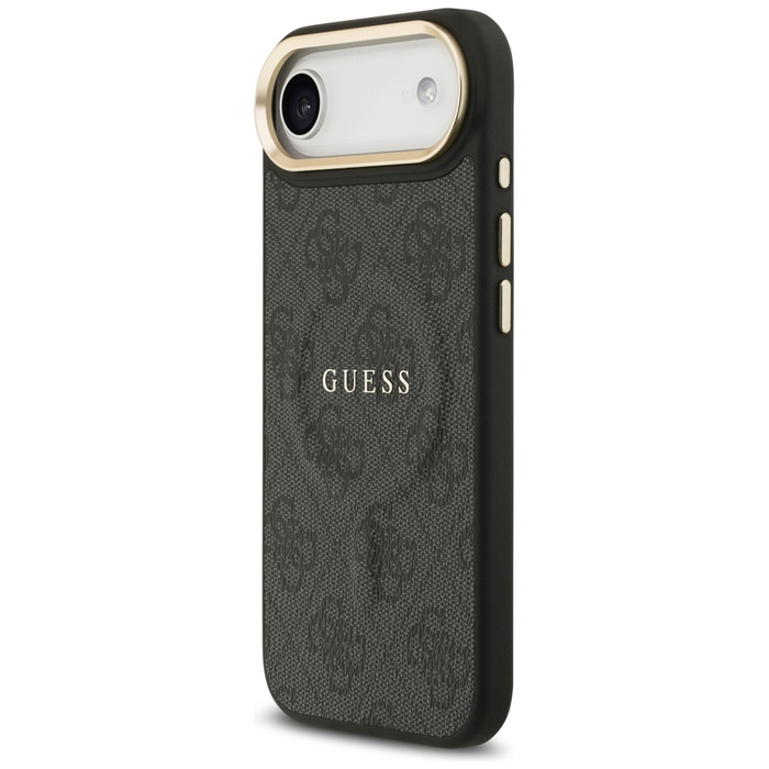 Etui Guess 4G PU Classic Logo MagSafe do iPhone 17 Air czarny