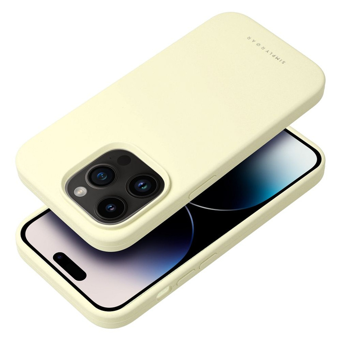 ROAR futerał CLOUD SKIN do IPHONE 17 Jasnożółty