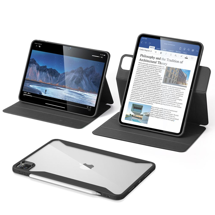 Etui Esr Rebound Hybrid iPad Pro 11 5 / 2024 Black Case