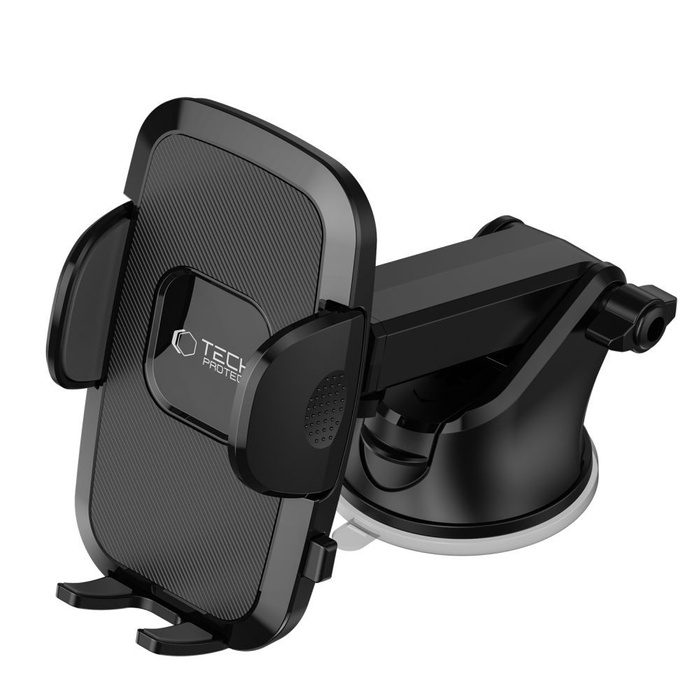 Uchwyt na telefon TECH-PROTECT V3 UNIVERSAL WINDSHIELD & DASHBOARD CAR MOUNT BLACK