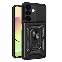 Etui Hybrid Armor Camshield do Samsung Galaxy A15 pancerne z osłoną na aparat - czarne