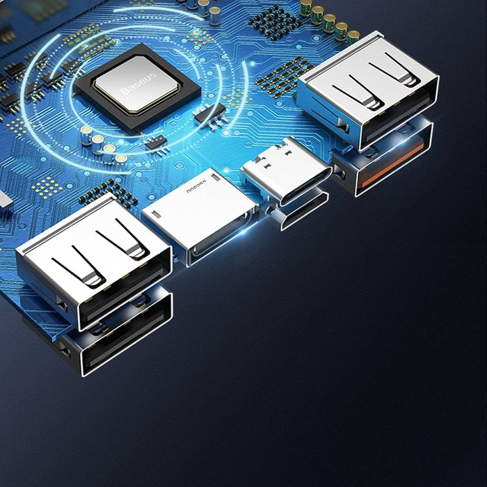 Baseus Amblight power bank 65W 30000mAh Overseas Edition biały (PPLG000102)