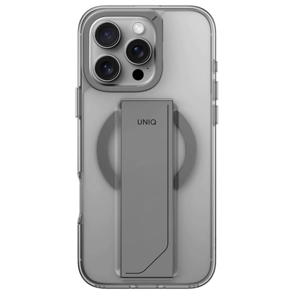 Etui UNIQ Heldro Max iPhone 16 Pro 6.3" Magclick Charging przezroczysty/clear lucent