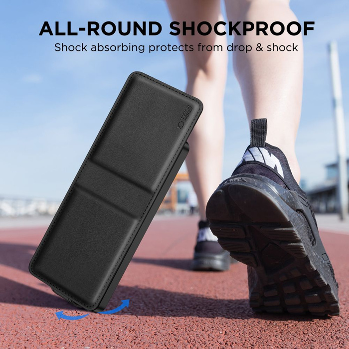 ETUI TECH-PROTECT SAMSUNG GALAXY Z FLIP 6 / 7 FE WALLET CZARNE