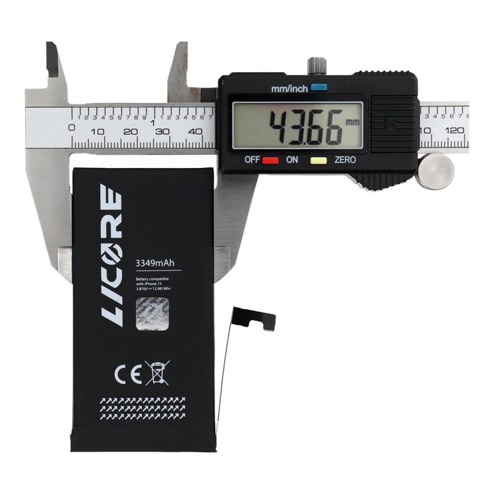 LICORE bateria do IPHONE 15 3349 mAh