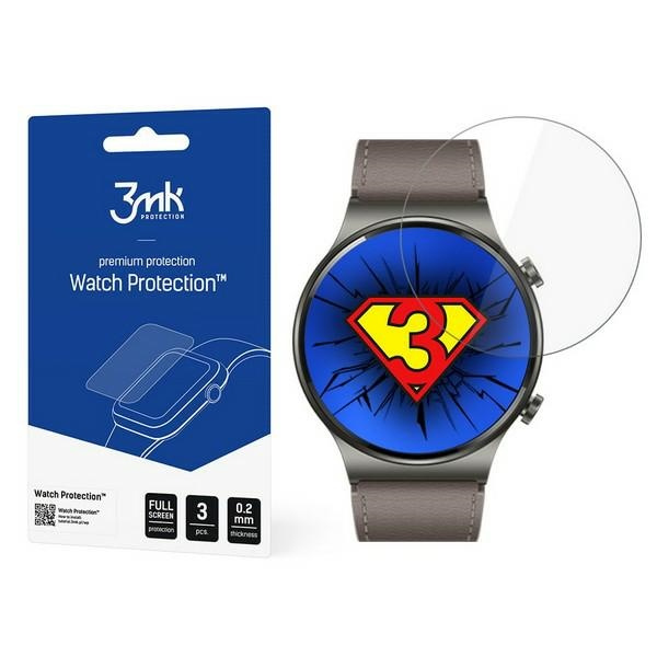 Szkło Hybrydowe 3MK Huawei Watch GT 2 Pro FlexibleGlass