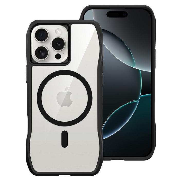 ROAR futerał SLIM DEFENDER kompatybilny z MagSafe do IPHONE 16 czarny