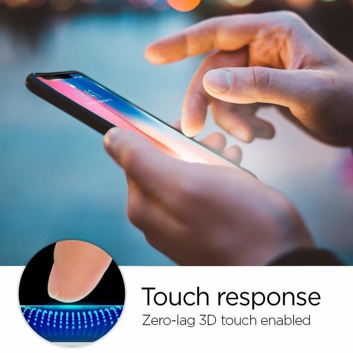 Szkło Hartowane SPIGEN GLAS.TR EZ FIT HD Apple iPhone XR