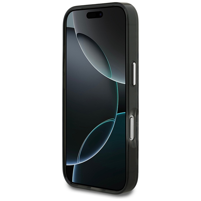 Etui Karl Lagerfeld IML Choupette Head   Logo MagSafe do iPhone 17 Pro Max czarny